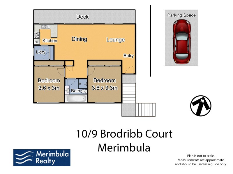 10/9 Brodribb Court, Merimbula NSW 2548 Floorplan
