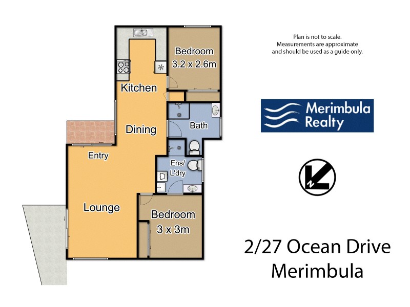 2/27 Ocean Drive, Merimbula NSW 2548 Floorplan