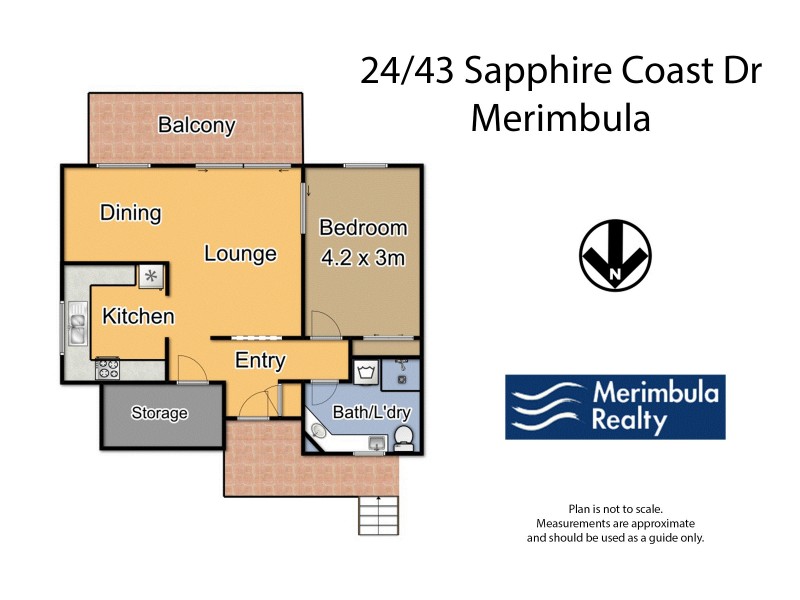 24/43 Sapphire Coast Drive, Merimbula NSW 2548 Floorplan
