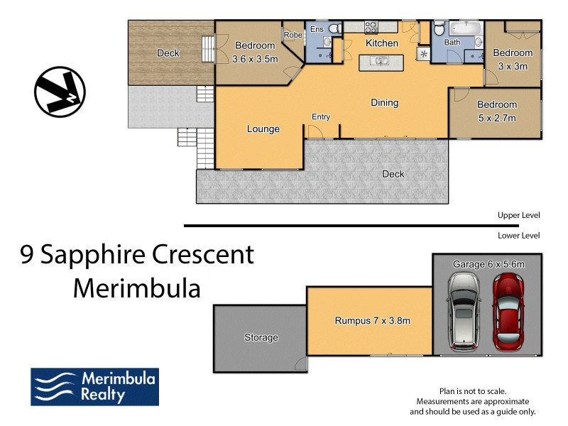 9 Sapphire Crescent, Merimbula NSW 2548 Floorplan