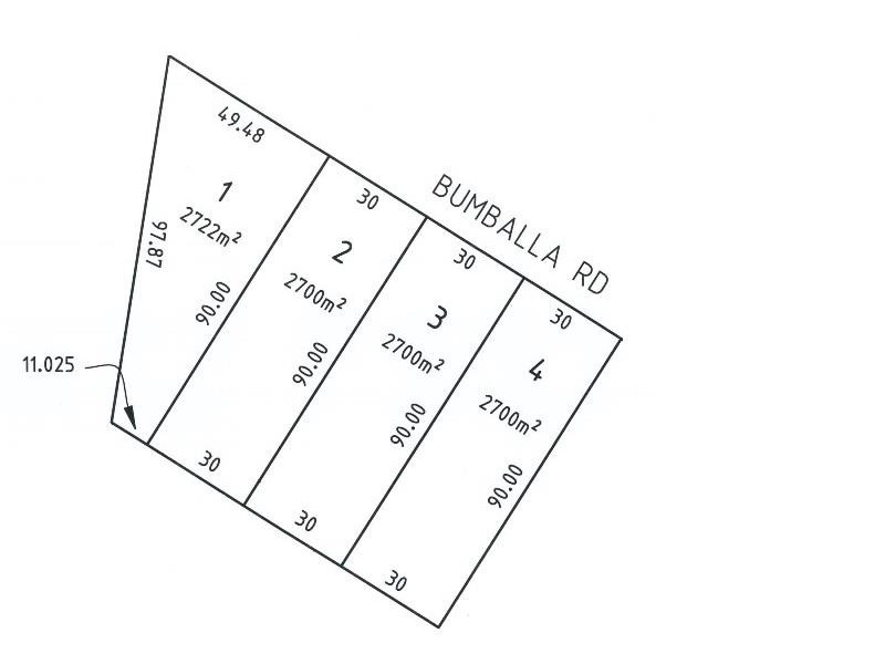 Lot 1-4 Bumballa Street, Tallong NSW 2579