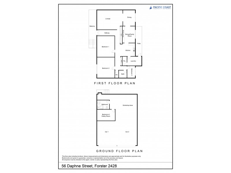 56  Daphne Street, Forster NSW 2428 Floorplan