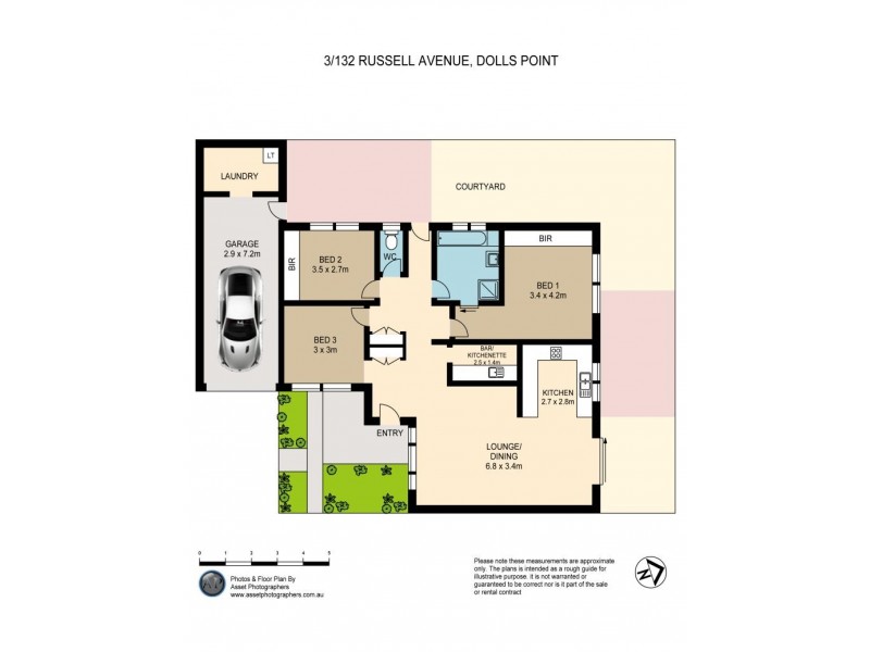 3/132 Russell  Ave, Dolls Point NSW 2219