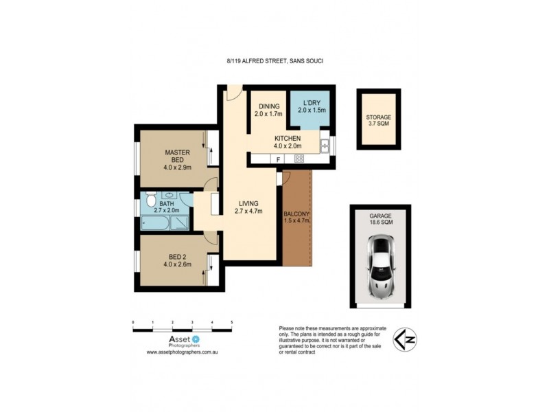 8/119-121 Alfred St, Sans Souci NSW 2219