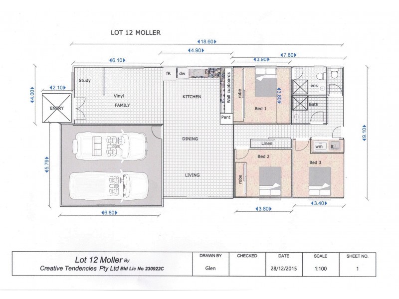 30 Moller Dr, Sawtell NSW 2452 Floorplan