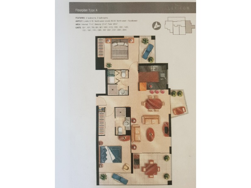 1701/347 Ann Street, Brisbane QLD 4000