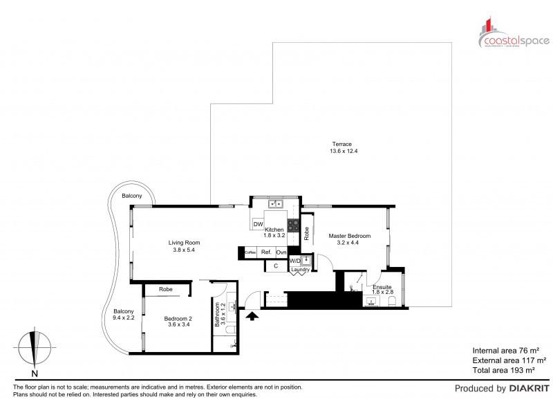 302/60 Marine Parade, Coolangatta QLD 4225 Floorplan