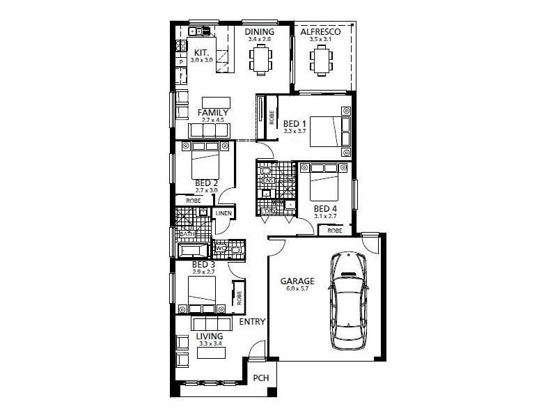 Arundel QLD 4214 Floorplan