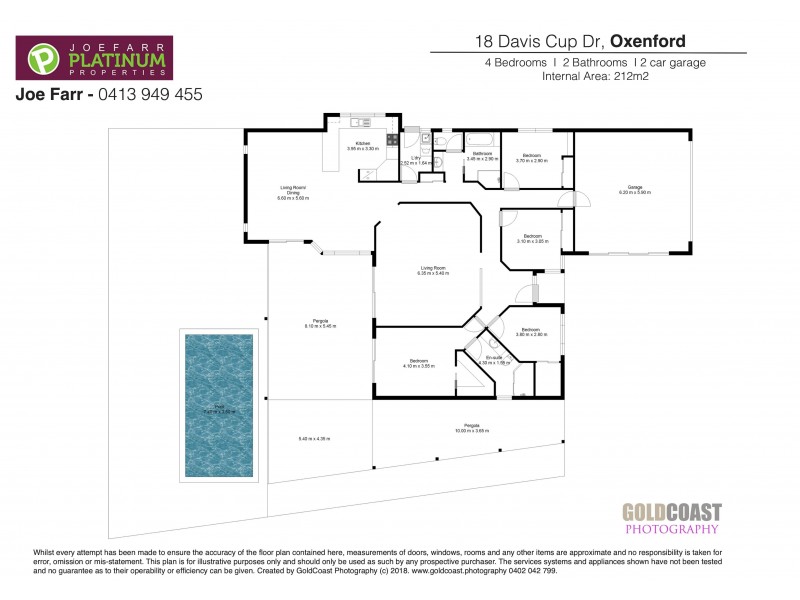 18 Davis Cup Court, Oxenford QLD 4210 Floorplan