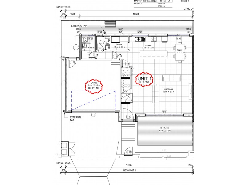1/28 Parr Street, Biggera Waters QLD 4216 Floorplan