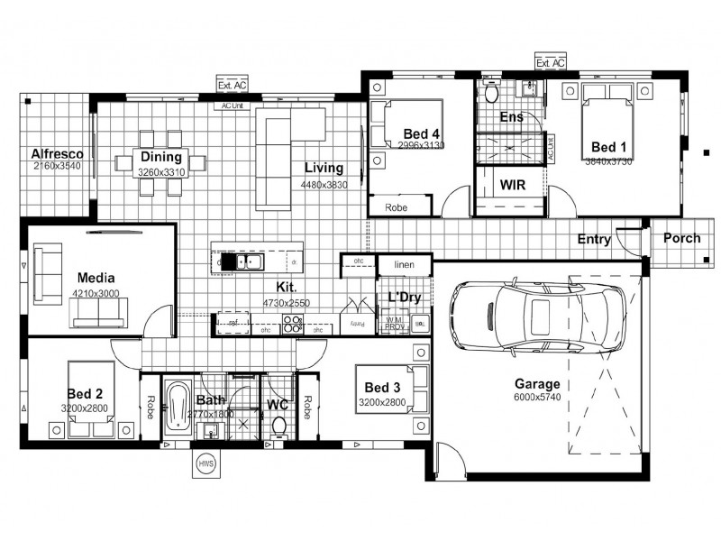 Coomera Waters QLD 4209 Floorplan