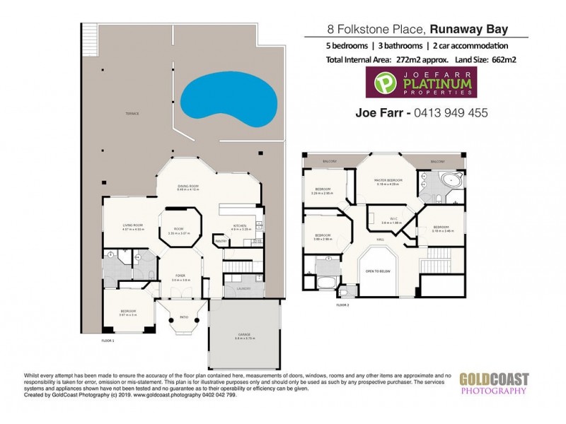 8 Folkstone Place, Runaway Bay QLD 4216 Floorplan