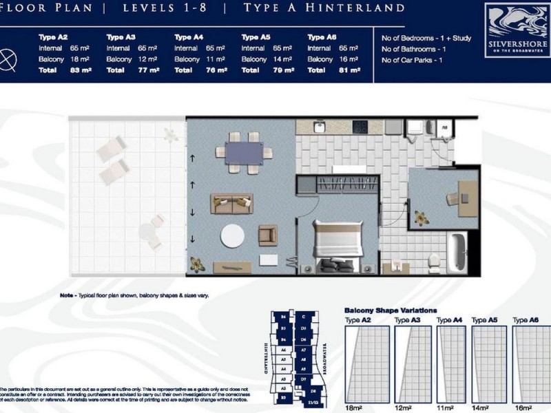 405/430 Marine Parade, Biggera Waters QLD 4216 Floorplan