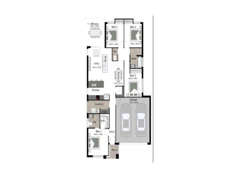 Lot 272 Pimpama Village, Pimpama QLD 4209 Floorplan