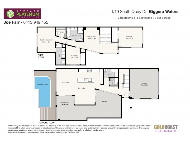 1/19 South Quay Drive, Biggera Waters QLD 4216 Floorplan