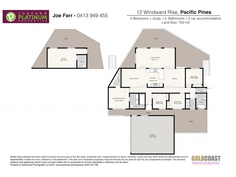 12 Windward Rise, Pacific Pines QLD 4211 Floorplan