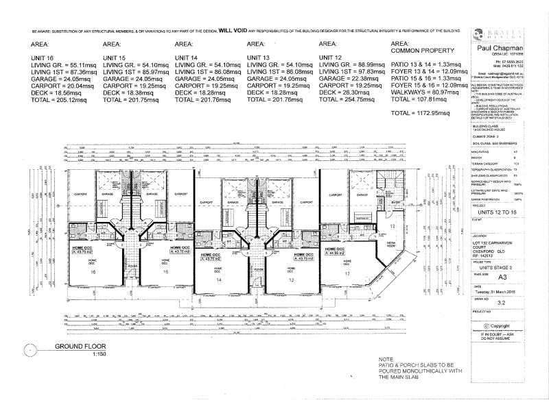 3 Michigan Drive, Oxenford QLD 4210 Floorplan
