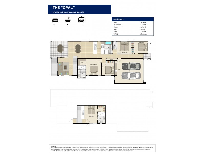 3 Tash Court, Waterford QLD 4133 Floorplan