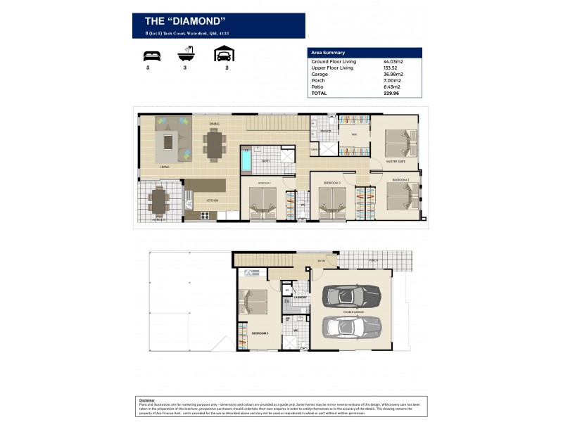 8 Tash Court, Waterford QLD 4133 Floorplan