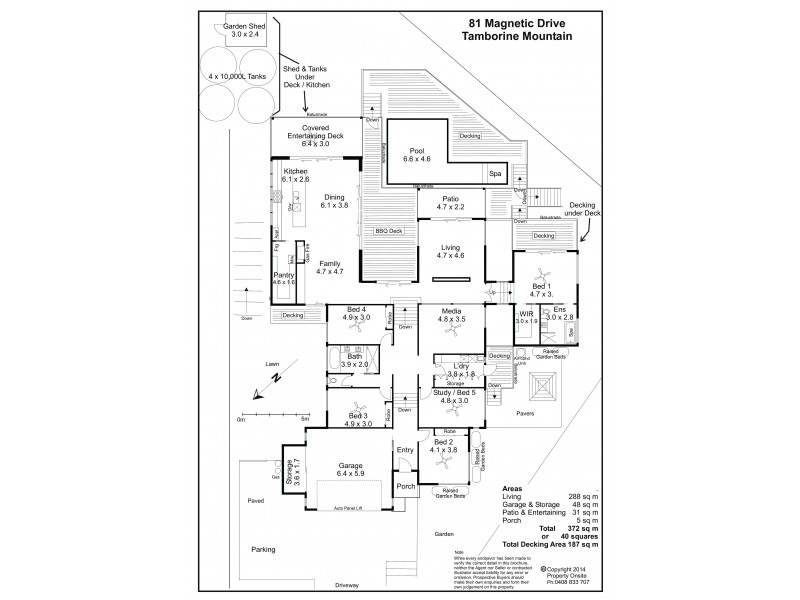 81 Magnetic Drive, Tamborine Mountain QLD 4272 Floorplan