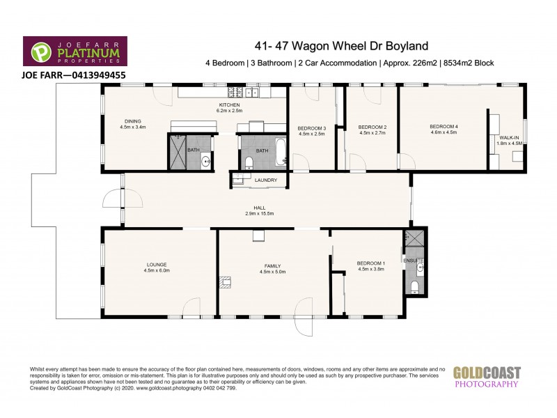 41 Wagonwheel Road, Boyland QLD 4275 Floorplan