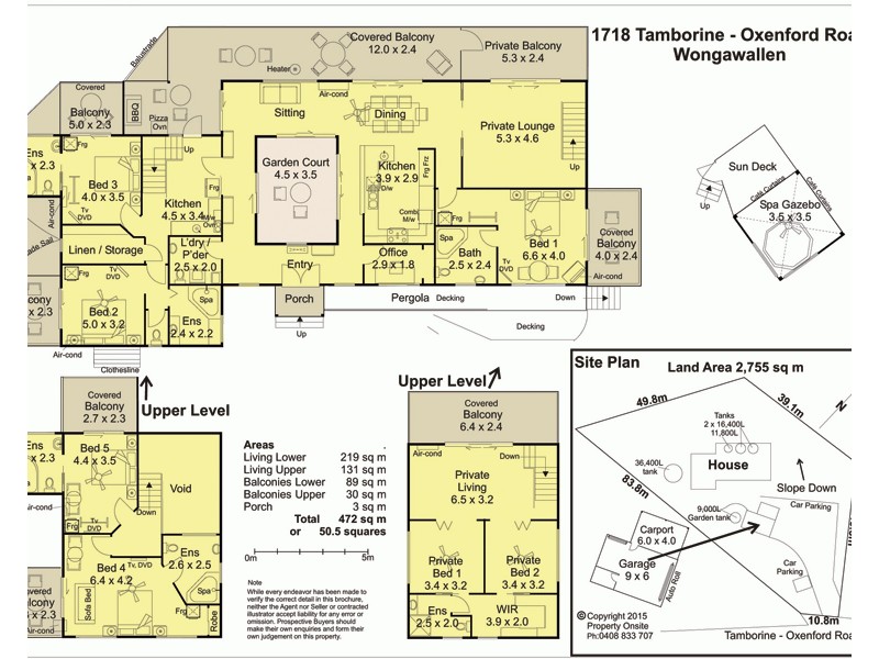 1718 Tamborine Oxenford Road, Tamborine Mountain QLD 4272 Floorplan