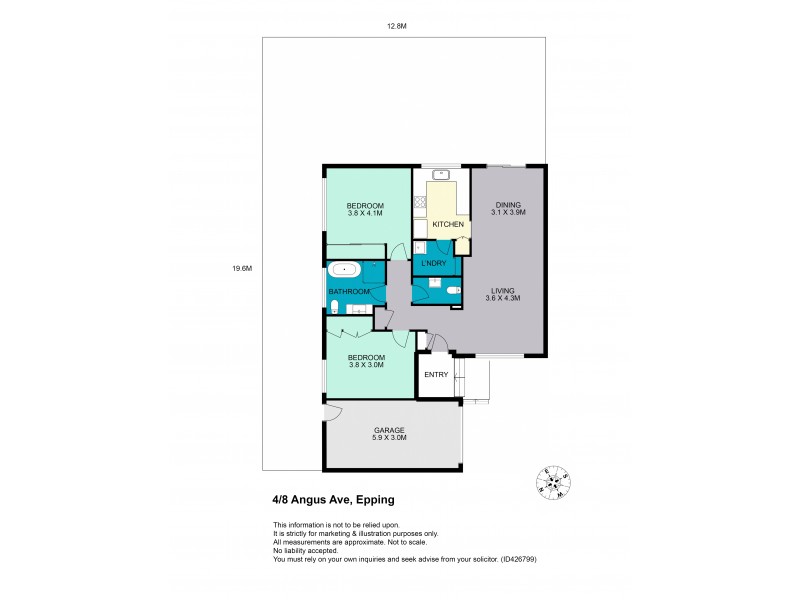 4/8-10 Angus Avenue, Epping NSW 2121 Floorplan