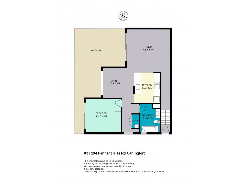 31/294 PENNANT HILLS ROAD, Carlingford NSW 2118 Floorplan