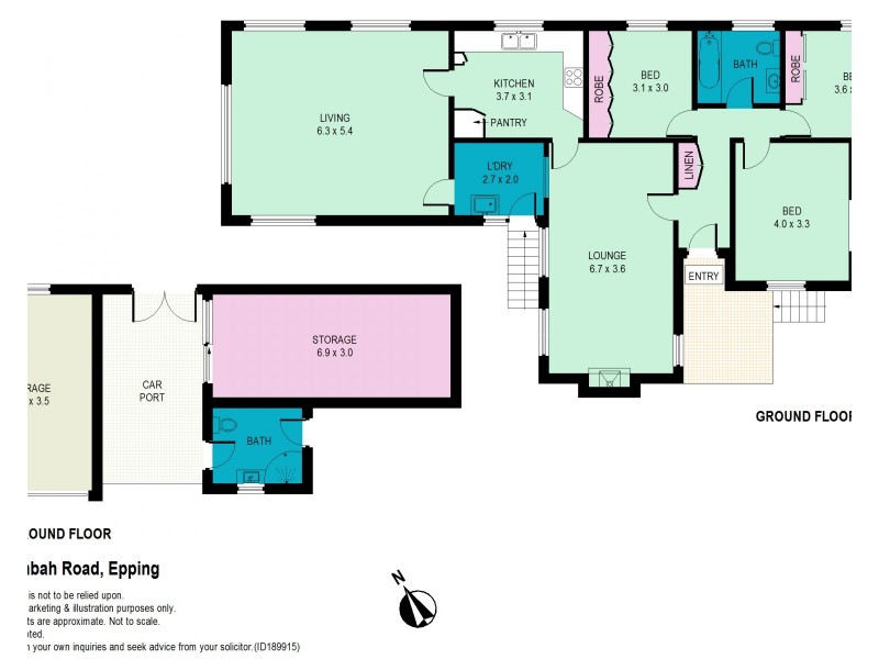 26 Barombah Road, Epping NSW 2121 Floorplan