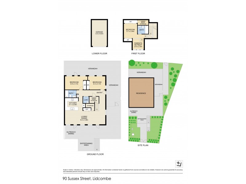 90 Sussex Street, Lidcombe NSW 2141 Floorplan