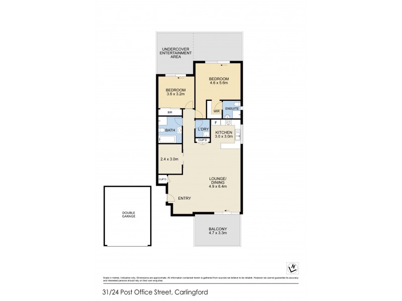 31/24-26 Post Office Street, Carlingford NSW 2118 Floorplan