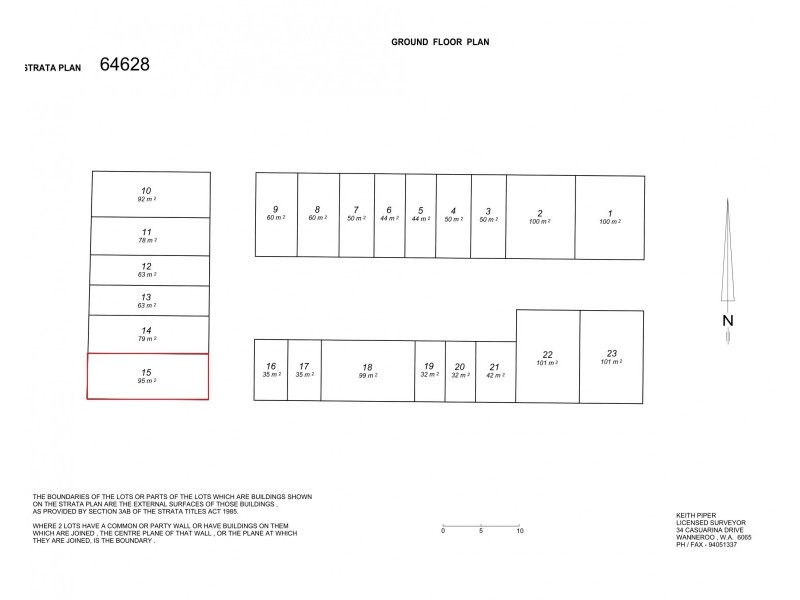15/33 Rigali Way, Wangara WA 6065 Floorplan