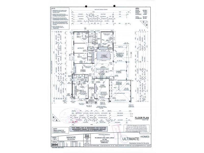 32 Shelduck Bend, Harrisdale WA 6112 Floorplan