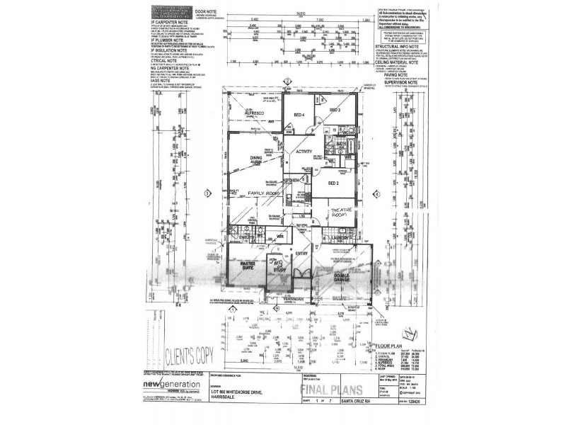 31 Whitehorse Drive, Harrisdale WA 6112 Floorplan