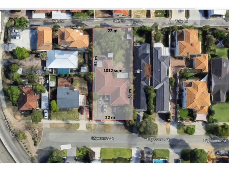 79A & 79B Edgecumbe Street, Como WA 6152