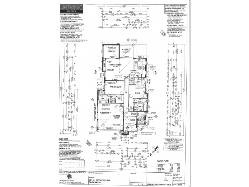 46 Doryanthes Avenue, Piara Waters WA 6112 Floorplan