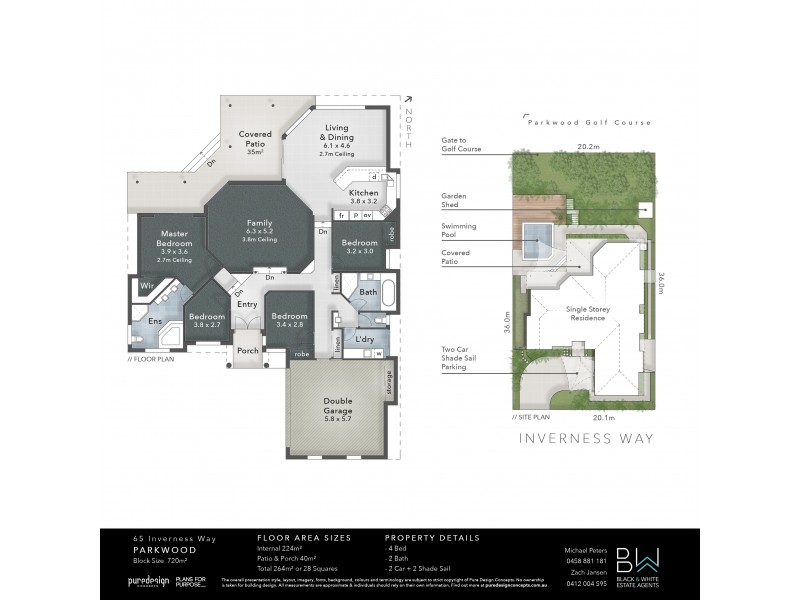65 Inverness Way, Parkwood QLD 4214 Floorplan