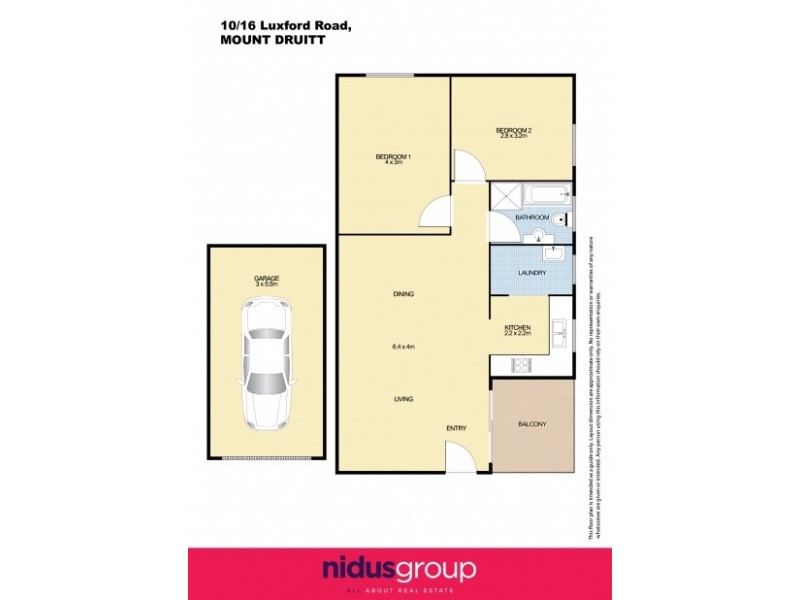 10/16 Luxford Road, Mount Druitt NSW 2770 Floorplan