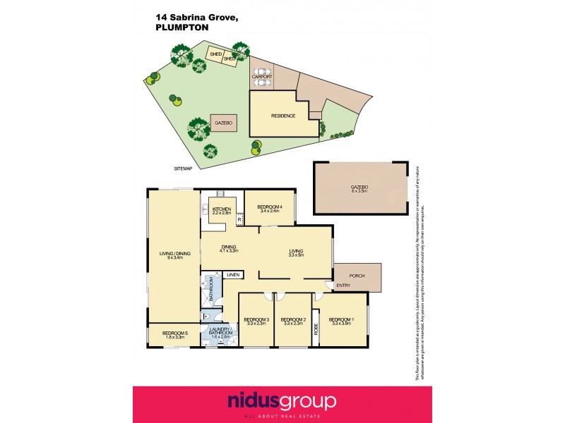14 Sabrina Grove, Plumpton NSW 2761 Floorplan