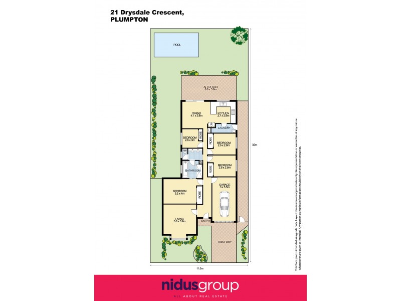 21 Drysdale Crescent, Plumpton NSW 2761 Floorplan