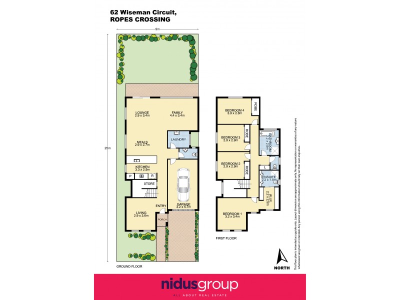 62 Wiseman Circuit, Ropes Crossing NSW 2760 Floorplan