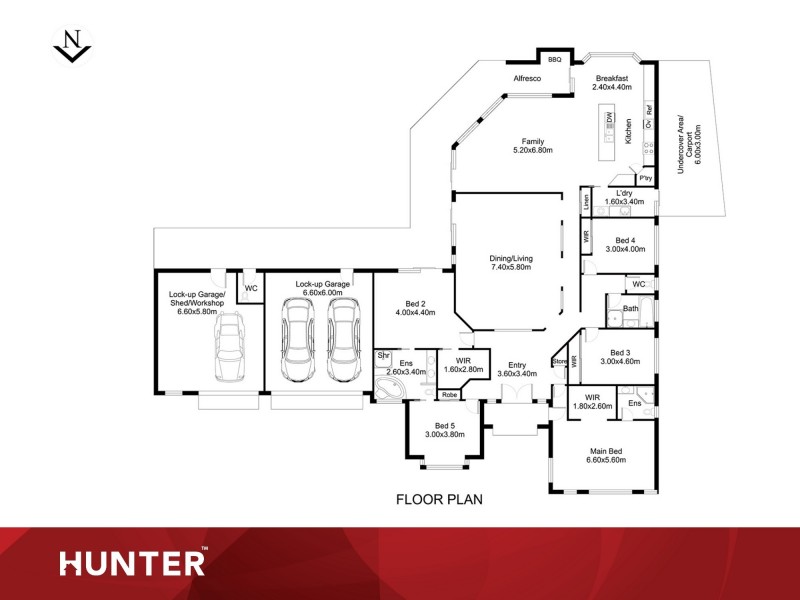 8 Linwood Close, Bolwarra Heights NSW 2320 Floorplan