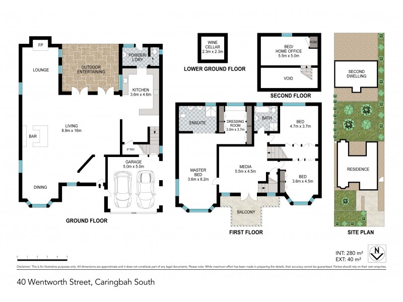40 Wentworth street, Caringbah South NSW 2229 Floorplan