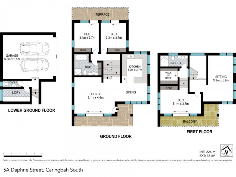 5A Daphne Street, Caringbah South NSW 2229 Floorplan
