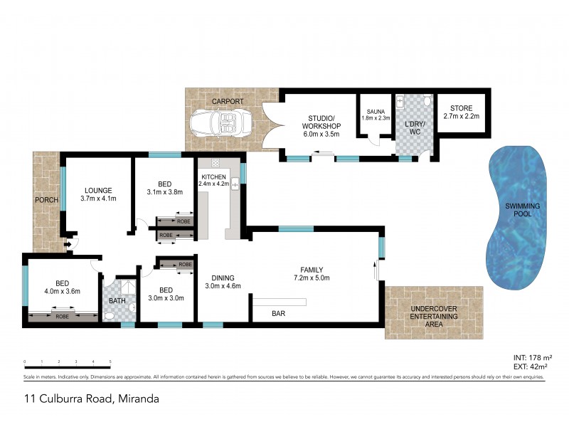 11 Culburra Road, Miranda NSW 2228 Floorplan
