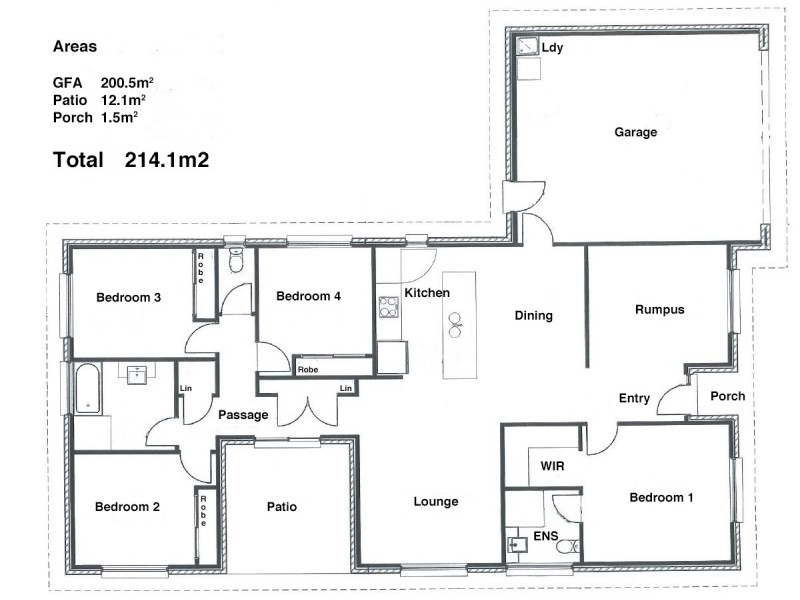 5 Harrier Place, Lowood QLD 4311 Floorplan