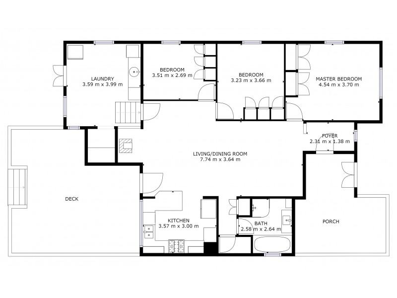 4 BOURKE STREET, Brassall QLD 4305 Floorplan