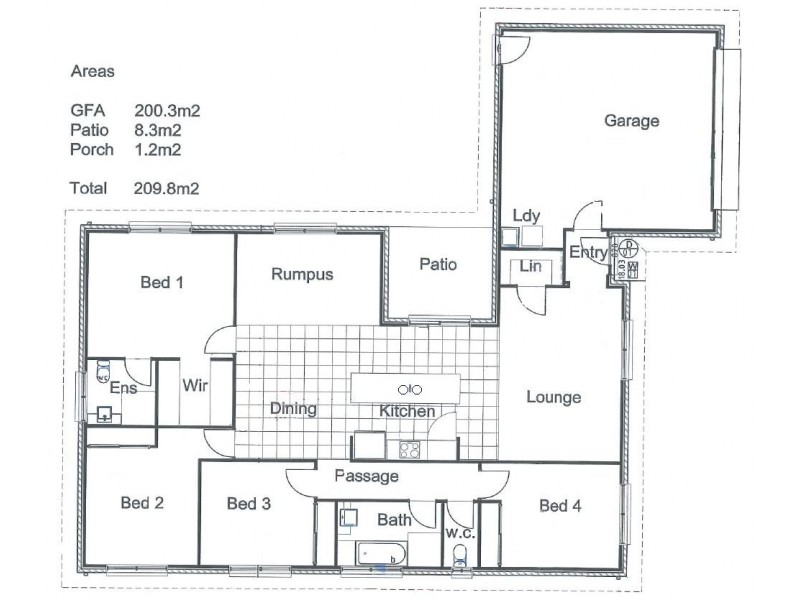3 Spoonbill Court, Lowood QLD 4311 Floorplan