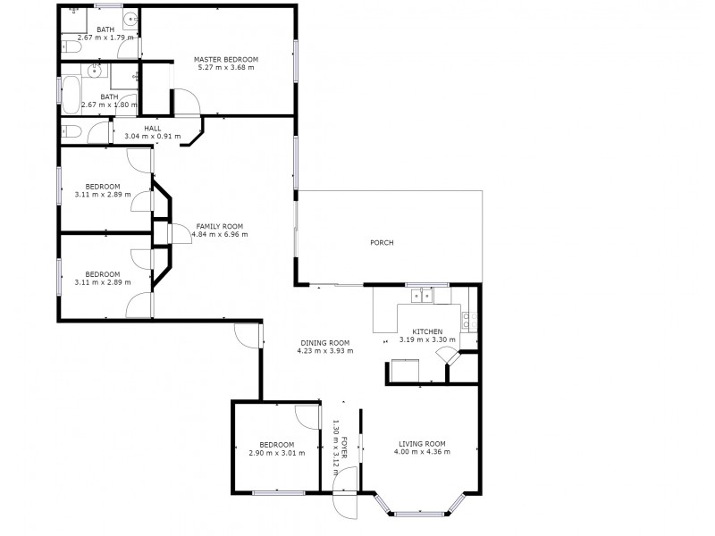4A THERESE COURT, Flinders View QLD 4305 Floorplan