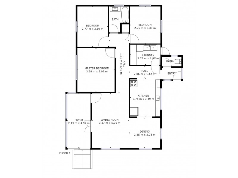 183 WHITEHILL ROAD, Raceview QLD 4305 Floorplan